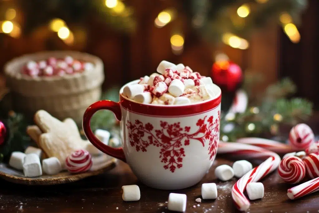 Holiday Prep Guide: How to Prepare for Your Chat with Santa 39 Video Chat with Santa - An Amazing Photo Of Gourmet Hot Cocoa In A Beautiful Christmas Mug