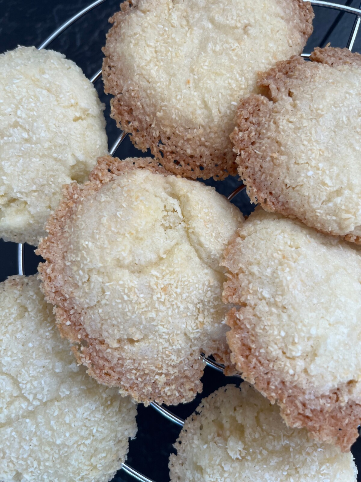 Baked bonbon amidon cookies