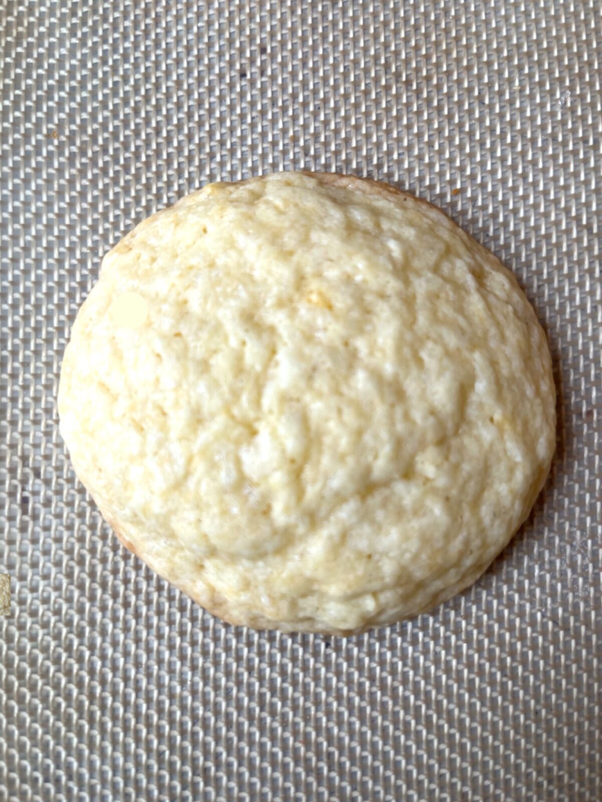 Baked Portuguese sand cookie 