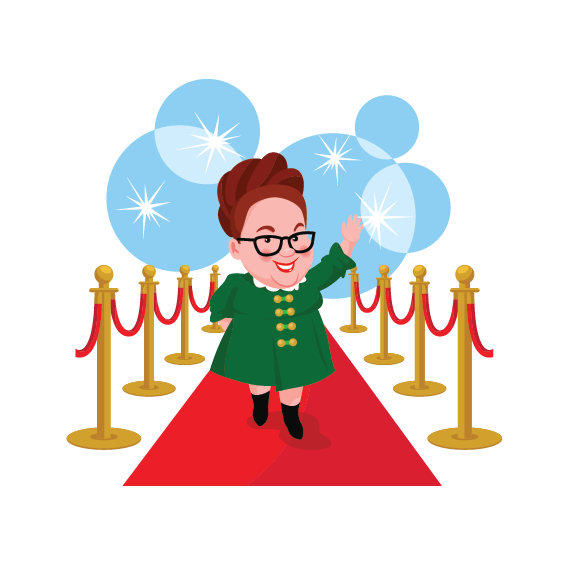 Hok Katie Walking Red Carpet 1x1 570