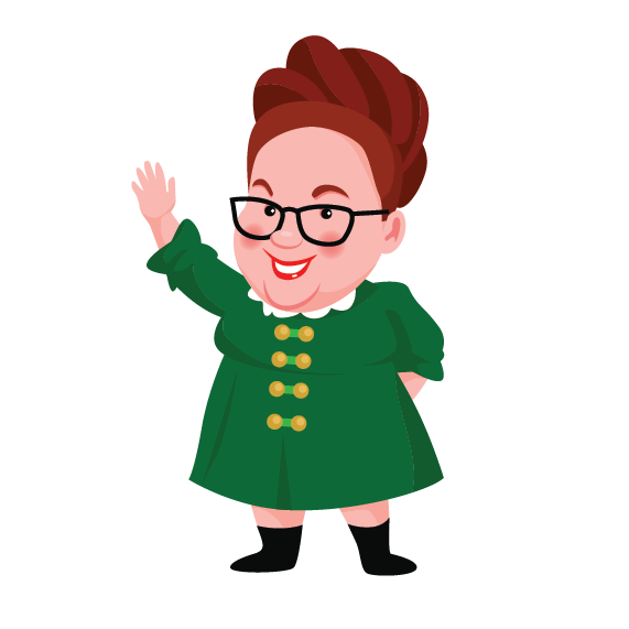 Hok Katie Waving 1x1 570