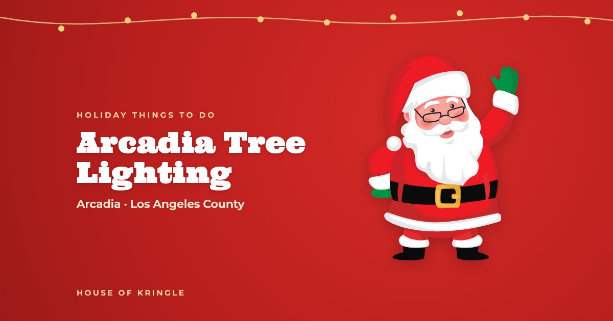 Arcadia Tree Lighting