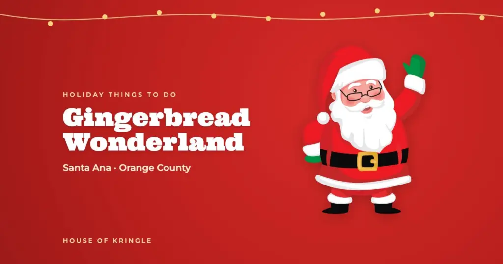 Gingerbread Wonderland at Discovery Cube OC, a holiday things-to-do in Santa Ana, Orange County
