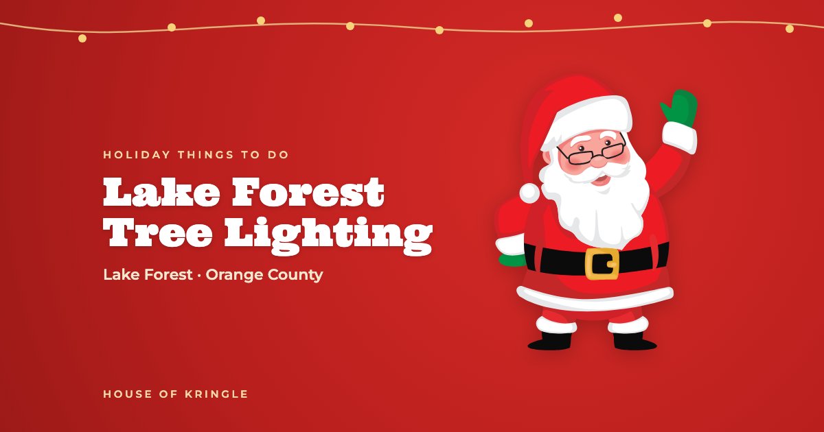 Lake Forest Tree Lighting