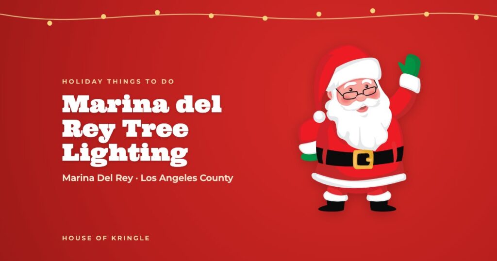 Marina del Rey Tree Lighting