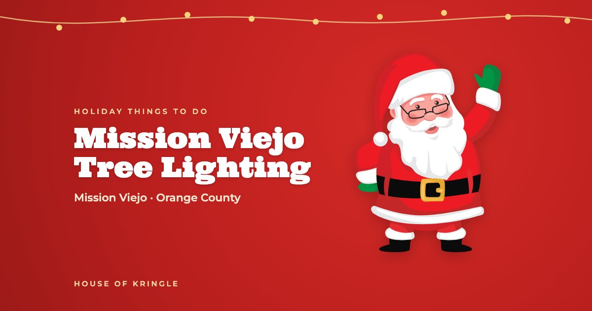 Mission Viejo Tree Lighting