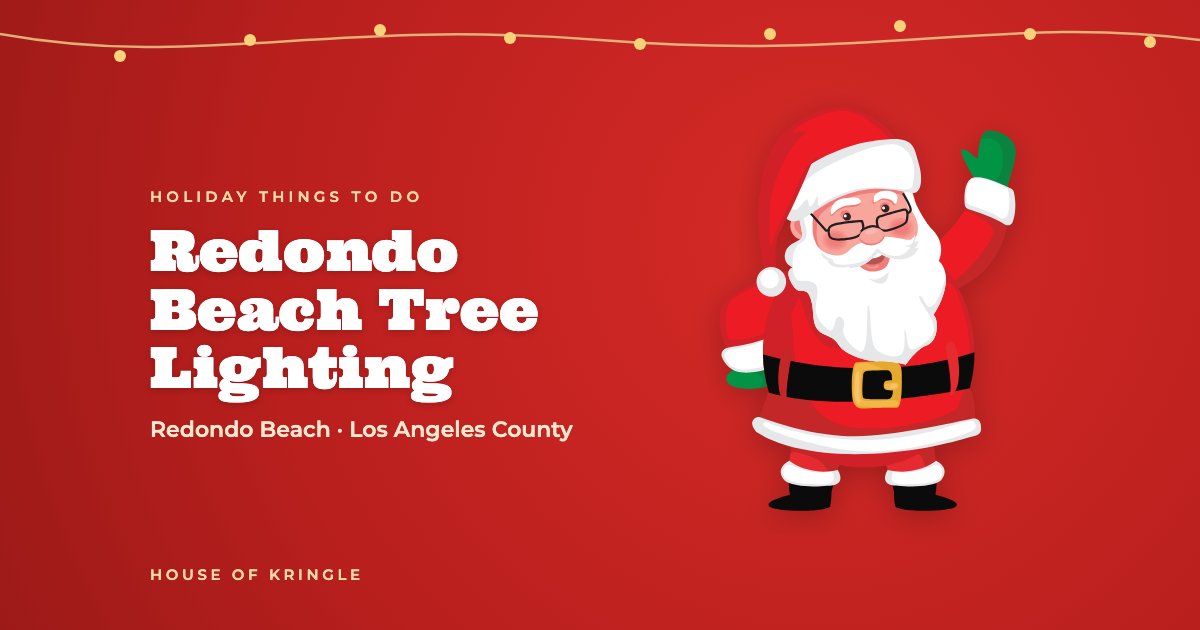 Redondo Beach Tree Lighting